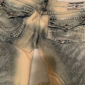 Men true religion ice wash pants